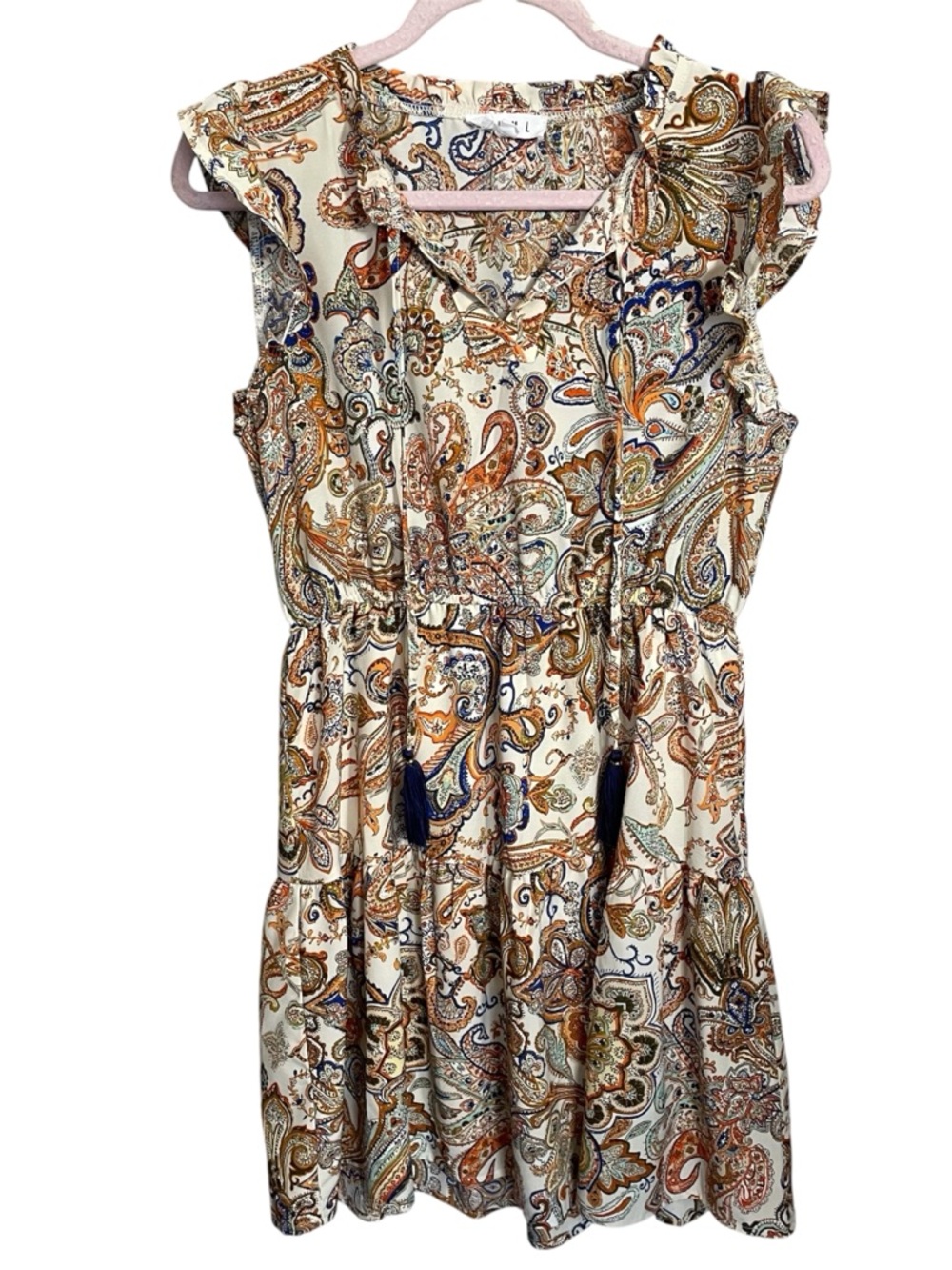 THML BOHO Paisley Dress size small